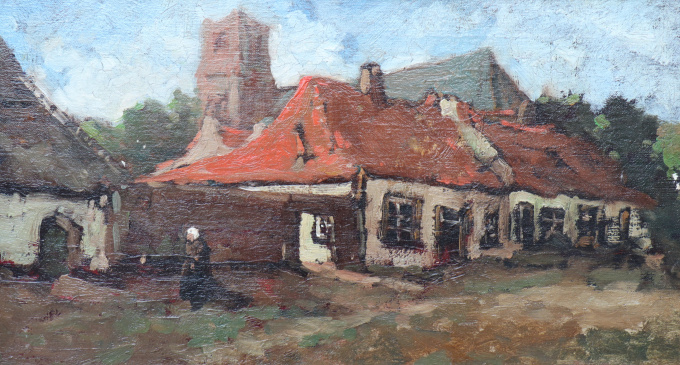 View on Woudrichem by Herman Moerkerk