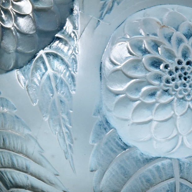 Coupe Dahlias by René Lalique