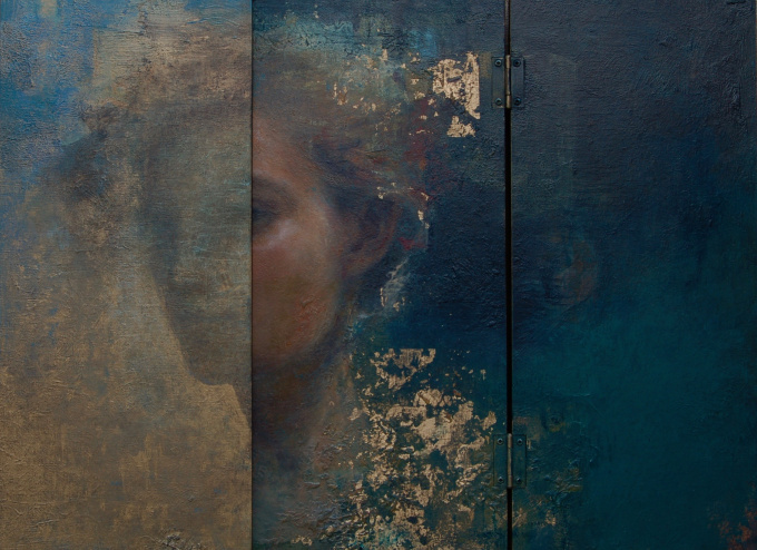Persona - Triptych by Candace Charlton