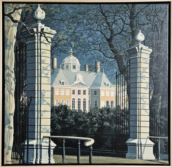 The Palace, 60x60 cm by Joop Polder