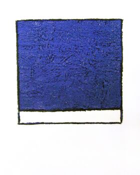 "Portrait of Lawrence Weiner, May 1999" by Rene Rietmeyer