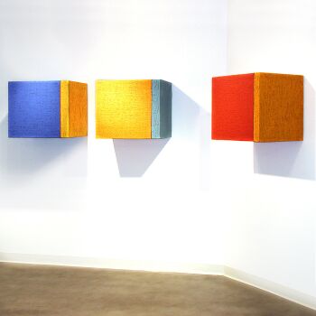 "Installation big boxes Miami-Beach 2006" by Rene Rietmeyer