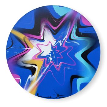 H12 - 3 - 305 Beautiful, Most Ardent, Well Fulfilled, Perfectly Unconcerned, Too Ennobled, Inexhaustible And Impressive Aura Painting by Damien Hirst