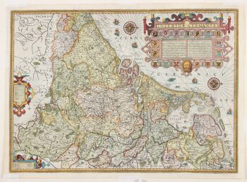 THE SEVENTEEN PROVINCES IN THE MIDST OF THE EIGHTY YEARS’ WAR  by Jodocus Hondius