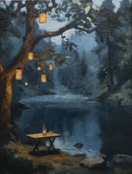 The Evening Walk by Roeland Kneepkens