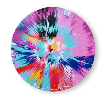 H12 - 4 - 555 Beautiful, Self-Repeatedly Promising Vapor Painting by Damien Hirst