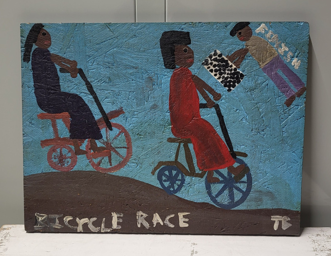 Bicycle Race by Tim Brown