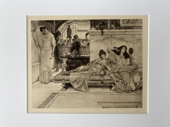 At the shrine of Venus by Lawrence Alma-Tadema