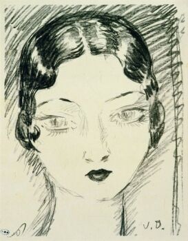 Young girl by Kees van Dongen