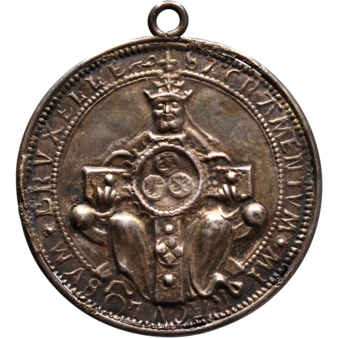 Southern Netherlands, Brussels. Medal of the Holy Sacrament of the Brussels Miracle by Artista Desconocido