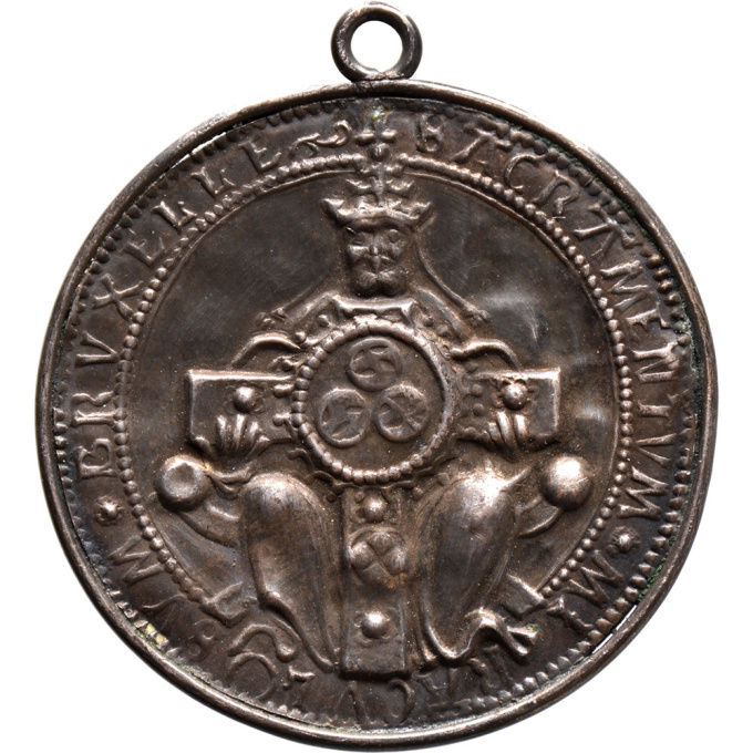 Southern Netherlands, Brussels. Medal of the Holy Sacrament of the Brussels Miracle by Artista Desconocido