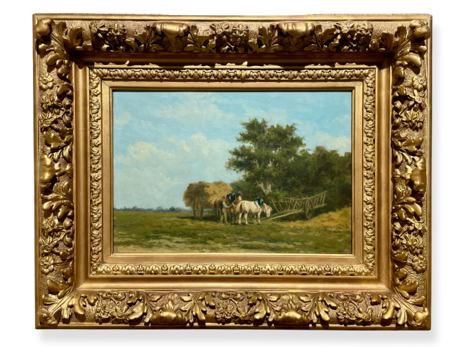 Hooitijd by Hermanus Charles Christiaan Bogman