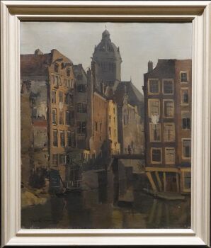 Het Kolkje Amsterdam by Jan Korthals