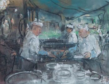 Poffertjesbakkers Laren by Onno Boerwinkel
