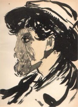 Portrait of a man by Kees van Dongen