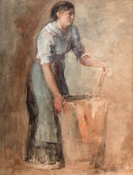 DE WASVROUW by Hein Kever