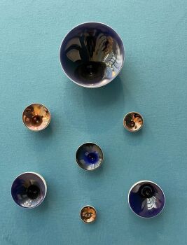 Setting blue and gold by Olav Slingerland