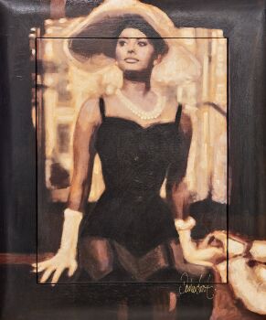 Sophia Loren by Peter Donkersloot