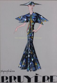 Fashion design by Marie Louise Bruyère