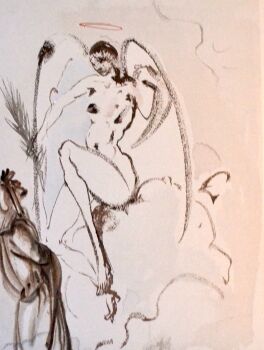 Divina commedia paradiso 31 by Salvador Dali