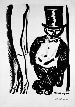 Lorgneur by Kees van Dongen