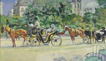 Horse Carriage by Pol Dom