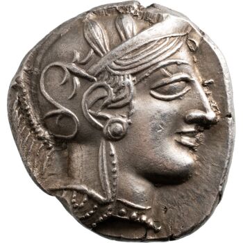 AR Tetradrachm Attica, Athens by Artiste Inconnu