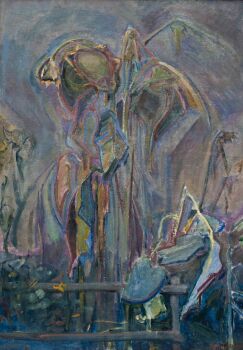 Zonnebloemen by Adriaan Herman Gouwe