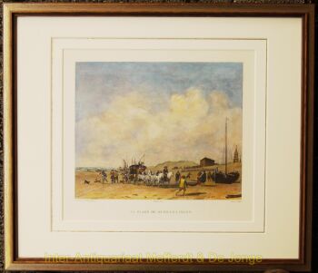 Scheveningen,  naar Van de Velde by F.B Lorieux