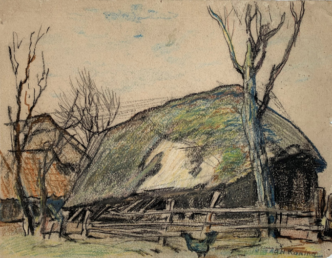 Sheep barn Barneveld-Voorthuizen (Veluwe) by Arnold Hendrik Koning