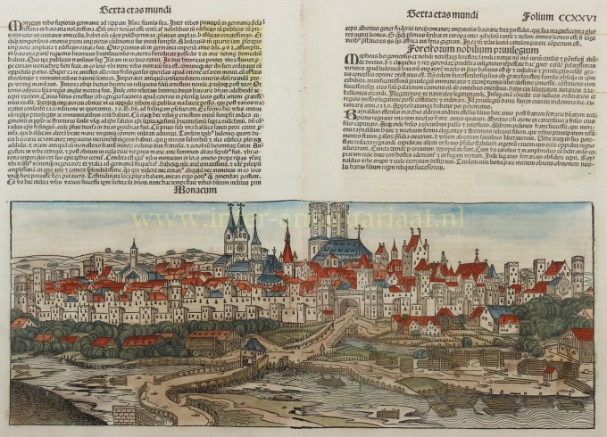 City view Munich, Germany by Hartmann Schedel