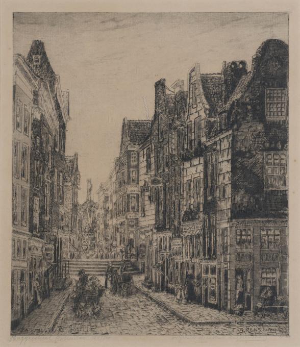 Bagijnenstraat, Centrum Rotterdam by Eugène Rensburg