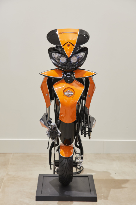 Motorcycle Motobot by Remy Aillaud