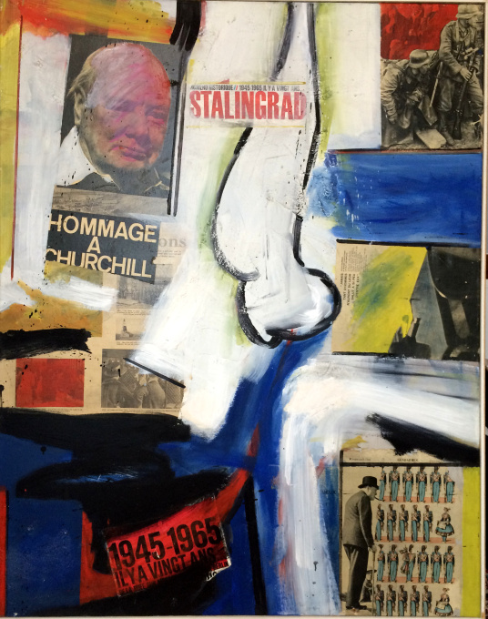 'Hommage a Churchill' , no.5. by Gustave Asselbergs