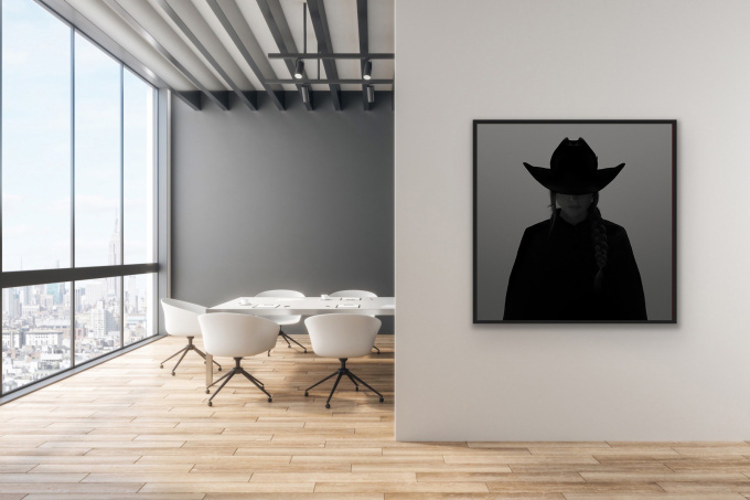 Ash Silhouette #1, American West by Dean West