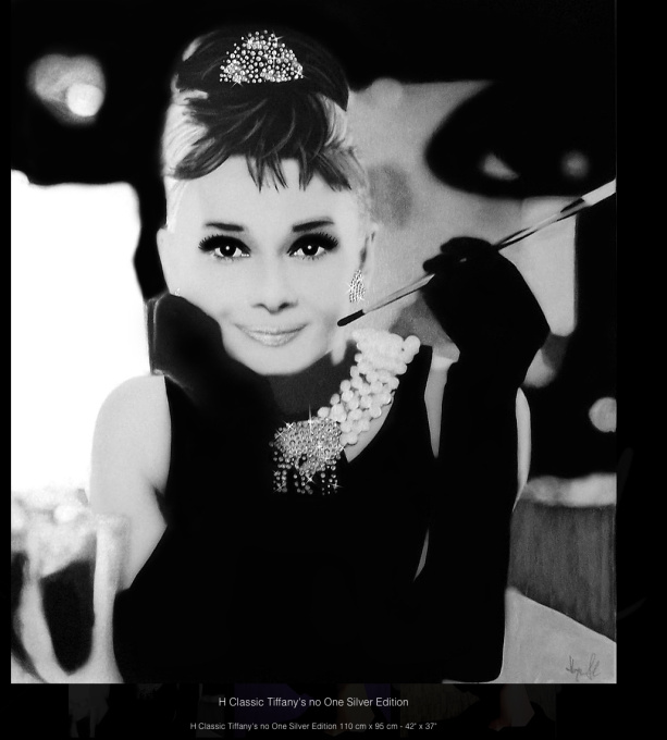 Audrey Hepburn Tiffany's Classic no One by Hayo Sol