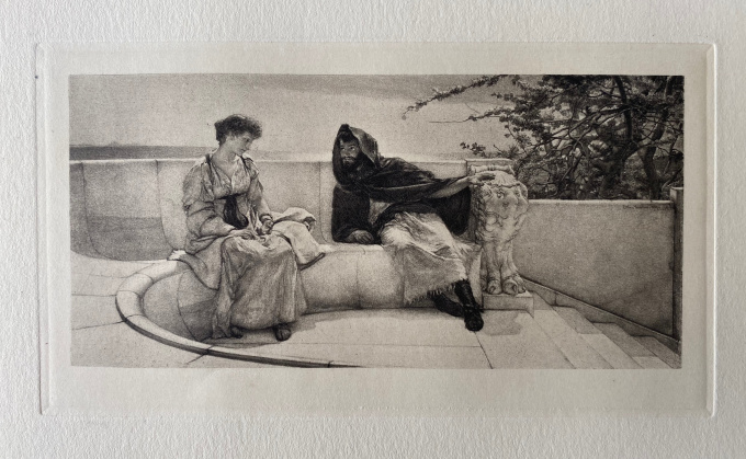 An old story by Lawrence Alma-Tadema