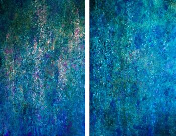 Jacaranda I & II by Ron Mills