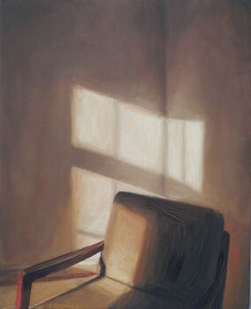 Stoel met zonlicht nr2 by Serge de Vries