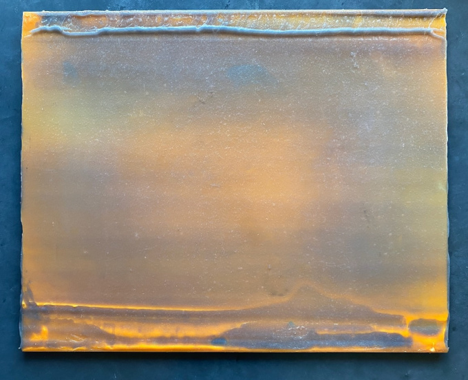 Piasta Orange Brown by Frank Piasta