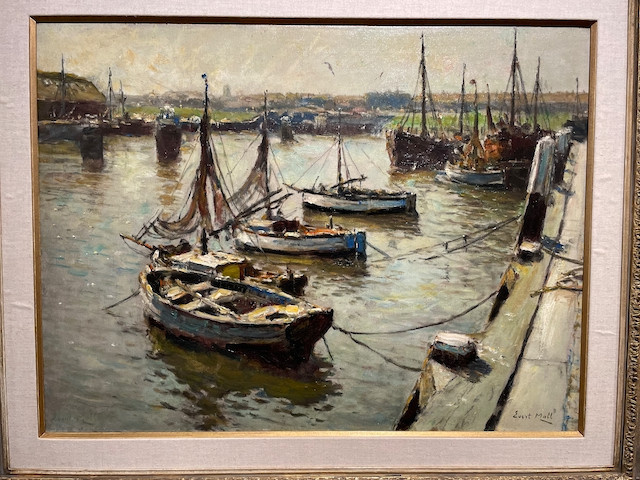 Binnenhaven te Scheveningen by Evert Moll