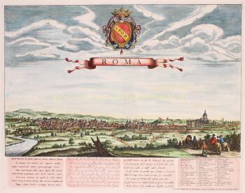 17TH CENTURY ROME by Frederick de Wit