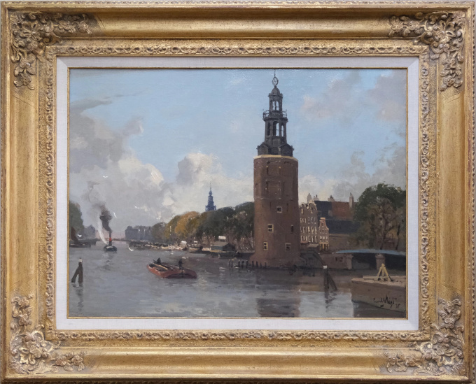 Montelbaantoren Amsterdam by Leendert van der Vlist