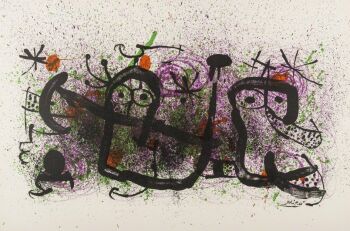 Proverbes à la main by Joan Miró