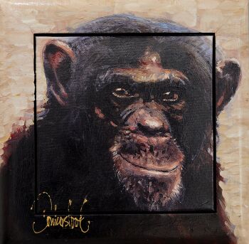 The Monkey by Artista Sconosciuto