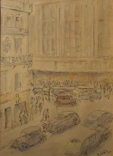 La Samaritaine, Parijs by Dirk Govert van Luijn