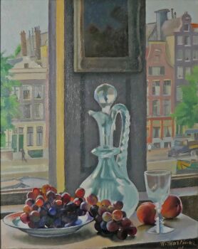 Uitzicht Prinsengracht by Raoul Martinez