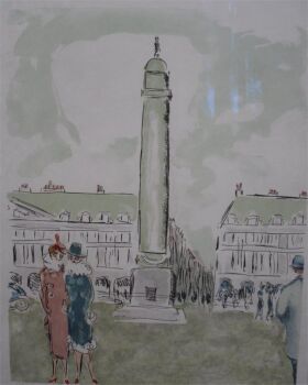 Place Vendome by Kees van Dongen