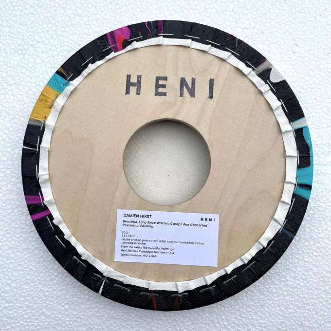 H12 - 4 - 566 Beautiful, Long Since Written, Careful And Concerted Revolution Painting by Damien Hirst