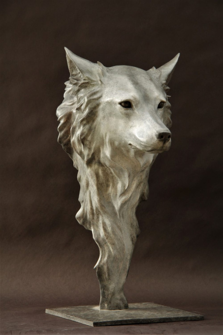Wolf (life size) by Gill Parker